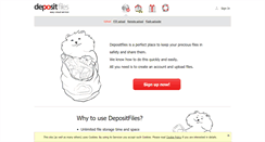 Desktop Screenshot of nguest121.depositfiles.com