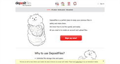 Desktop Screenshot of nguest140.depositfiles.com