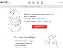 Tablet Screenshot of bonus.depositfiles.com