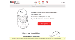 Desktop Screenshot of halileo.depositfiles.com