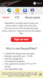 Mobile Screenshot of fileshare201.depositfiles.com