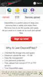 Mobile Screenshot of fileshare223.depositfiles.com